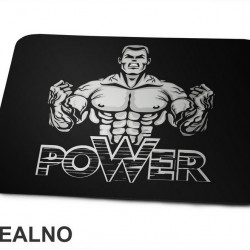 Power - Bodybuilder - Trening - Podloga za miš Power - Bodybuilder - Trening - Podloga za miš
