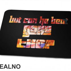 But Can He Beat Goku Tho? - Orange - Goku - Dragon Ball - Podloga za miš