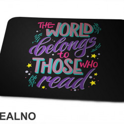 The World Belongs To Those Who Read - Books - Čitanje - Knjige - Podloga za miš