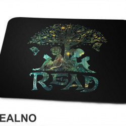 Child Reading Book - Silhouette - Books - Čitanje - Knjige - Podloga za miš