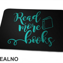 Read More Books - Teal - Books - Čitanje - Knjige - Podloga za miš