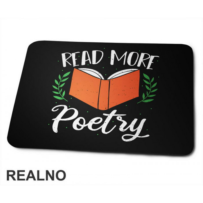 Read More Poetry - Books - Čitanje - Knjige - Podloga za miš
