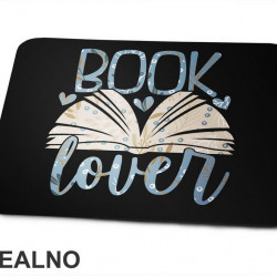 Book Lover - Blue And Cream - Books - Čitanje - Knjige - Podloga za miš