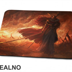 Malenia On The Battlefield - Fire - Elden Ring - Podloga za miš