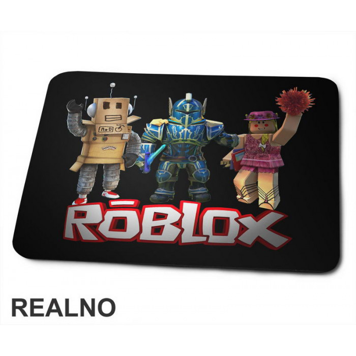 Mr Robot, Blue Paladin And Boho Girl - Roblox - Podloga za miš