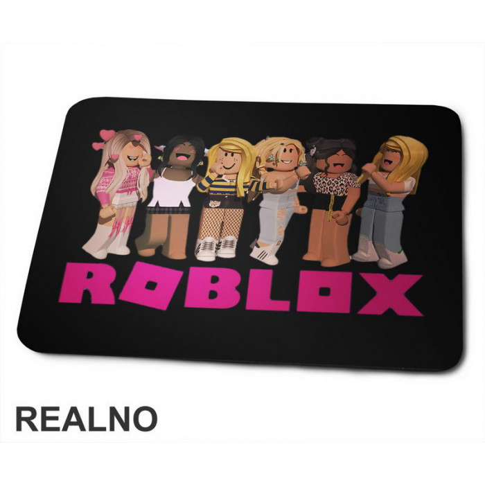 Girls - Pink - Roblox - Podloga za miš