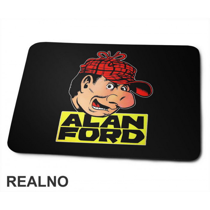 Bob Rock And Logo - Alan Ford - Podloga za miš