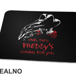 One, Two, Freddy's Coming For You - White And Red - Filmovi - Podloga za miš