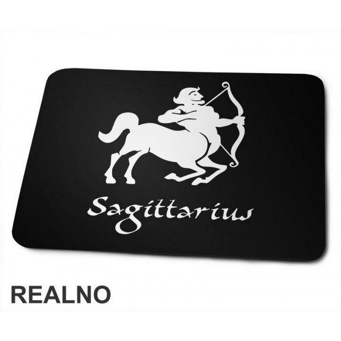 Strelac - Sagittarius - Silhouette - Horoskop - Podloga za miš