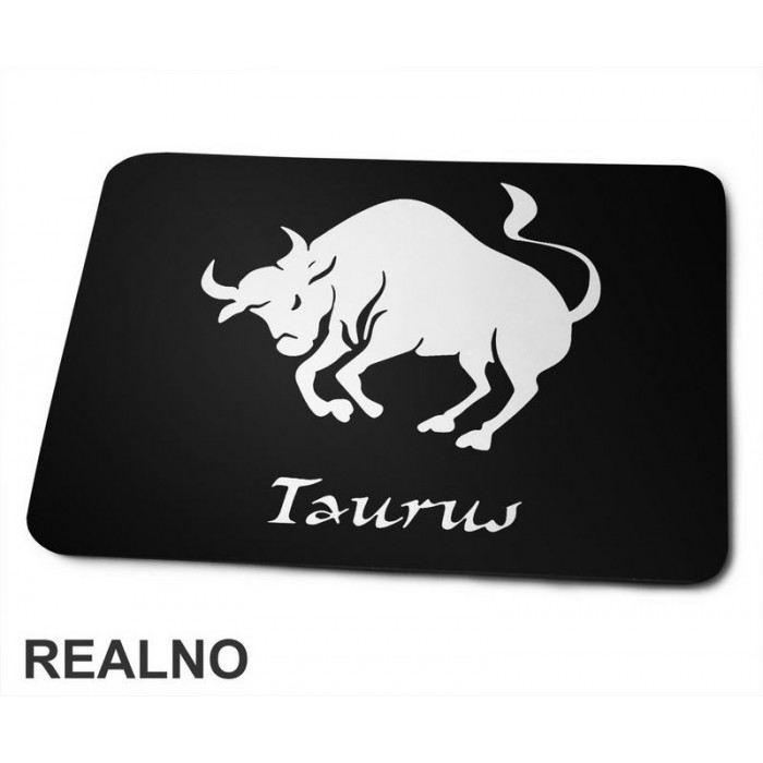 Bik - Taurus - Silhouette - Horoskop - Podloga za miš