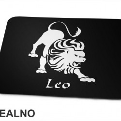 Lav - Leo - Silhouette - Horoskop - Podloga za miš
