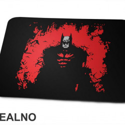 Red Background - Scratched - Batman - Podloga za miš