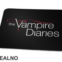 The Vampire Diares - Logo - Podloga za miš