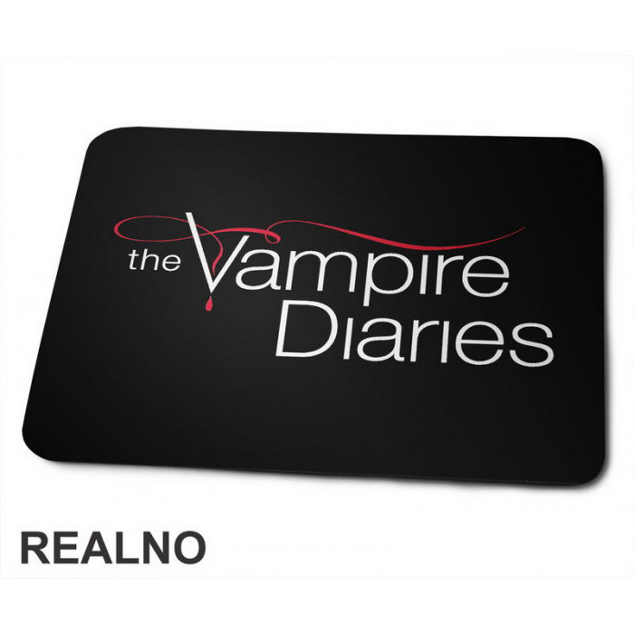The Vampire Diares - Logo - Podloga za miš