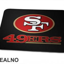 SF - 49ERS - San Francisco - Logo - NFL - Američki Fudbal - Podloga za miš