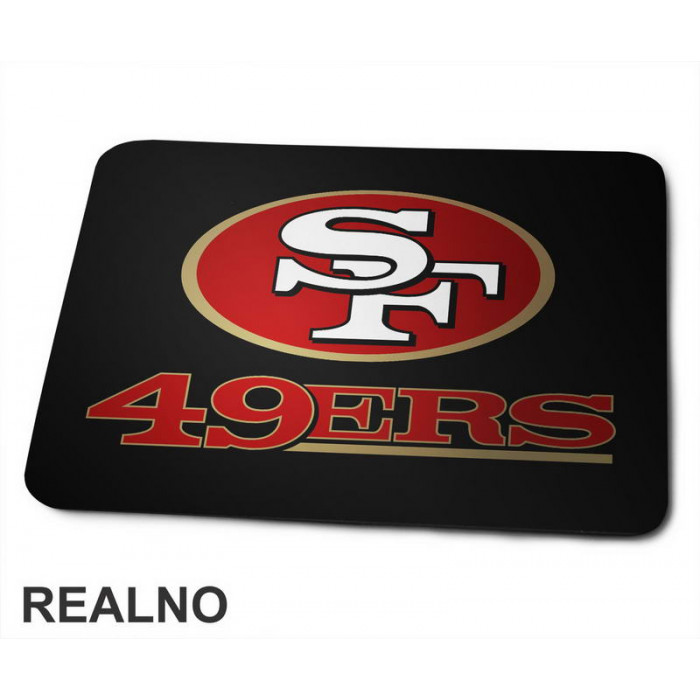 SF - 49ERS - San Francisco - Logo - NFL - Američki Fudbal - Podloga za miš
