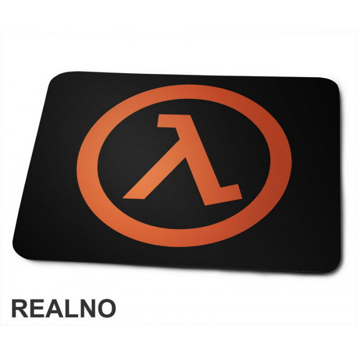 Orange Logo - Half Life - Games - Podloga za miš