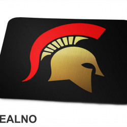 Spartan Logo - Gold And Red - Trening - Podloga za miš Spartan Logo - Gold And Red - Trening - Podloga za miš