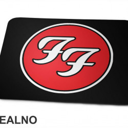 Red Logo Foo Fighters - Muzika - Podloga za miš