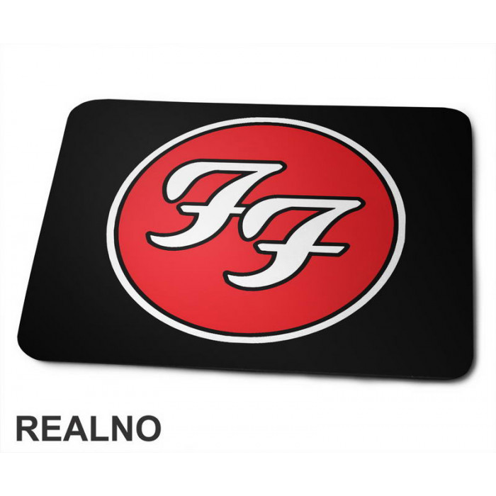Red Logo Foo Fighters - Muzika - Podloga za miš