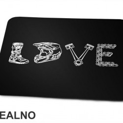 Love - Symbols - Moto - Motori - Podloga za miš