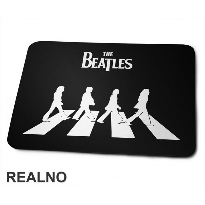 The Beatles Silhouette - Muzika - Podloga za miš