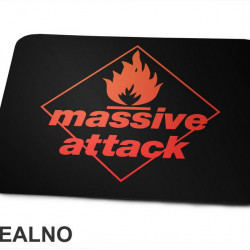 Massive Attack Logo - Muzika - Podloga za miš