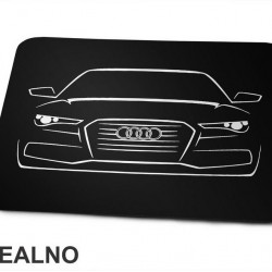 Audi - Outline - Kola - Auto - Podloga za miš