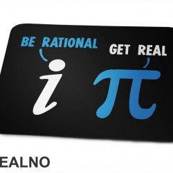 Be Rational, Get Real - Geek - Podloga za miš