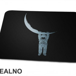 The Astronaut And The Half Moon - Space - Svemir - Podloga za miš