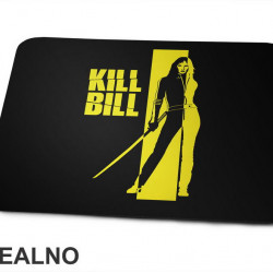 Kill Bill - Yellow Silhouete - Podloga za miš