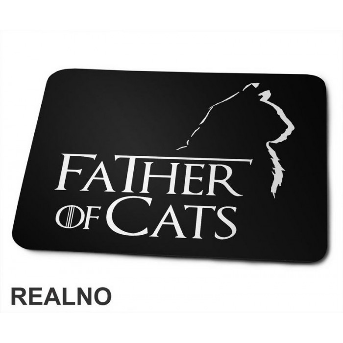 Fathers Of Cats - Mačke - Cat - Podloga za miš
