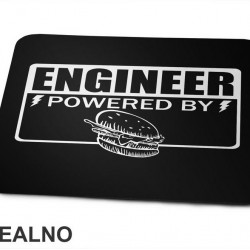 Engineer Powered By - Sendvič - Geek - Podloga za miš