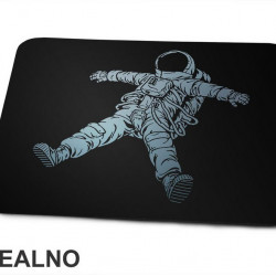 A Floating Astronaut - Silhouette - Space - Svemir - Podloga za miš