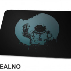 The Astronaut And The Moon - Space - Svemir - Podloga za miš