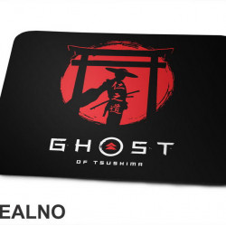 Ghost Of Thushima - Samurai Shilouette - Games - Podloga za miš