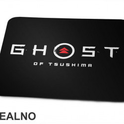 Ghost Of Thushima - White Logo - Games - Podloga za miš