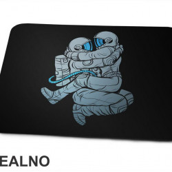 Astronauts Love - Space - Svemir - Podloga za miš