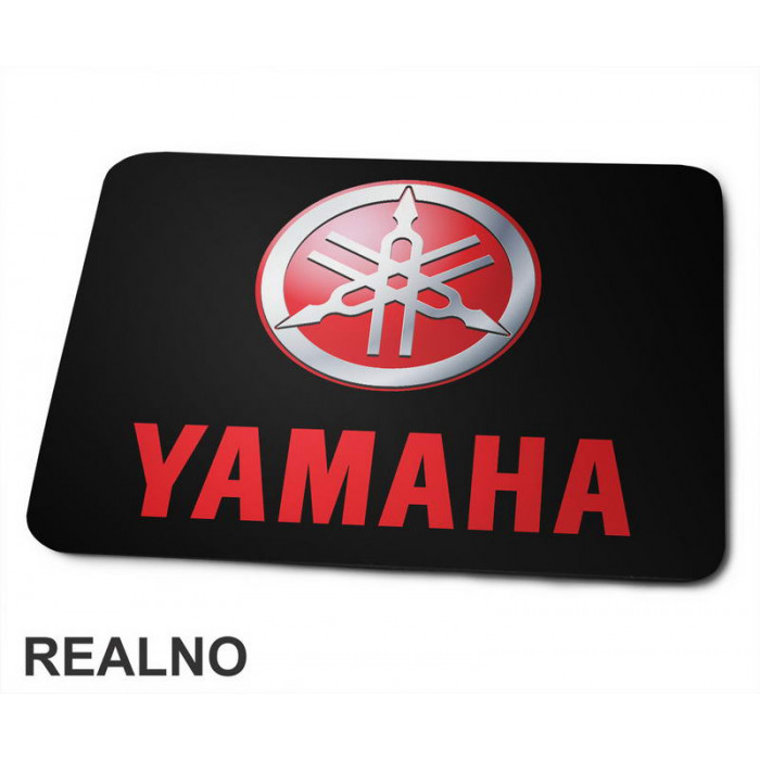 Yamaha Logo - Red - Motori - Podloga za miš