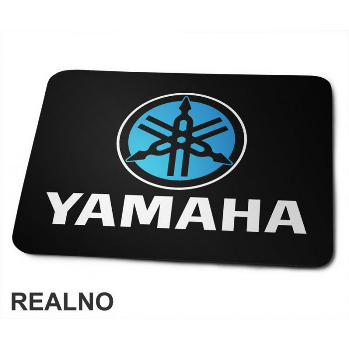 Yamaha Logo - Blue - Motori - Podloga za miš