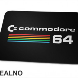 Commodore 64 - Logo - Geek - Podloga za miš