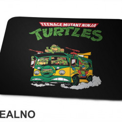 Logo And Turtle Van - Nindza Kornjace - Podloga za miš