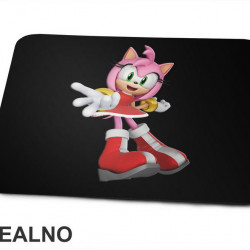 Amy Rose Portrait - Sonic - Podloga za miš