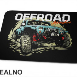 Adventure - Blue - Quad - Off Road - Podloga za miš