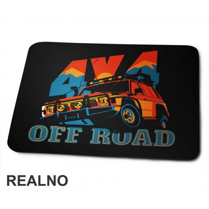 4x4 - Colors - Quad - Off Road - Podloga za miš