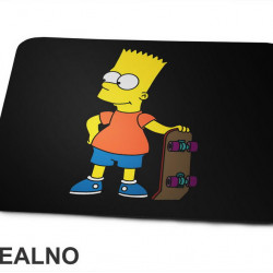 Bart Sa Skejtom - The Simpsons - Simpsonovi - Podloga za miš