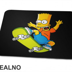 Bart Na Skejtu - The Simpsons - Simpsonovi - Podloga za miš