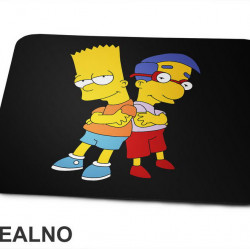 Bart i Milhaus - Prijatelji - Simpsonovi - Podloga za miš