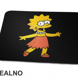 Srećna Lisa - The Simpsons - Simpsonovi - Podloga za miš
