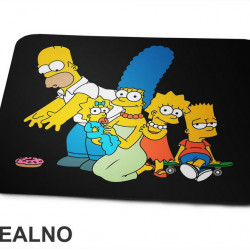 Svi zajedno - Family - The Simpsons - Simpsonovi - Podloga za miš
